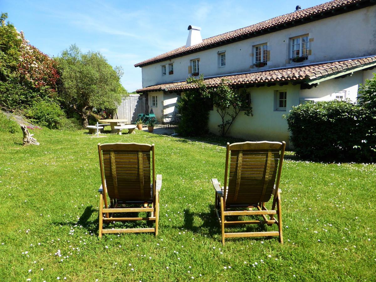 Hotel Domaine De Bassilour Bidart Exterior foto